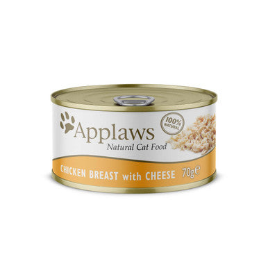 Dry Cat Food Tin Chicken & Cheese