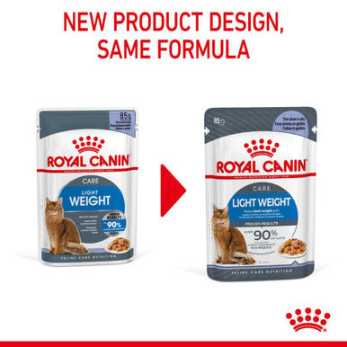 Royal Canin Ultra Light Care In Gravy Adult Cat Wet Food - Jelly