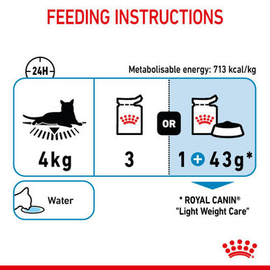 Royal Canin Ultra Light Care In Gravy Adult Cat Wet Food - Jelly