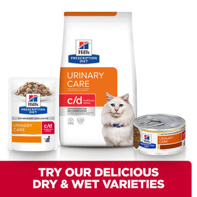 Hill's Prescription Diet c/d Multicare Stress Urinary Care Cat Wet Food - Chicken