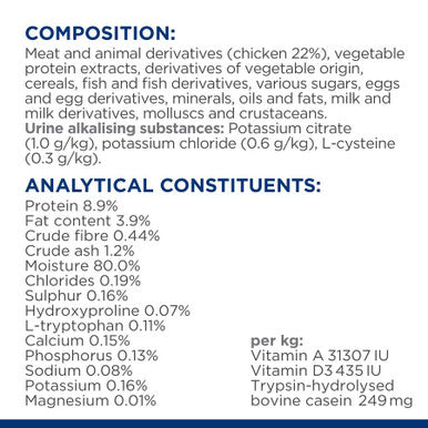 Hill's Prescription Diet c/d Multicare Stress Urinary Care Cat Wet Food - Chicken