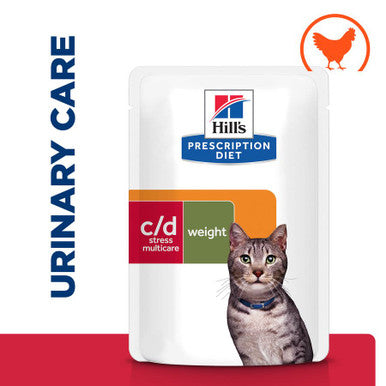 Hill's Prescription Diet c/d Multicare Stress + Metabolic Wet Cat Food - Chicken