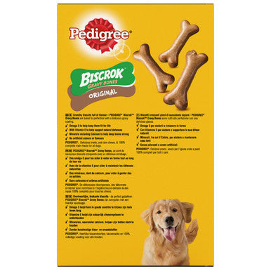 Pedigree Biscrok Gravy Bones Biscuits Adult Dog Treats - Original