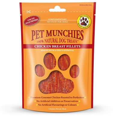 Pet Munchies Dog Treats - Chicken Fillets