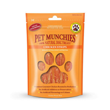 Pet Munchies Dog Treats - Chicken Strips