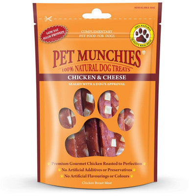 Pet Munchies Dog Treats - Chicken & Cheese