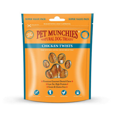 Pet Munchies Dog Treats - Chicken Twists