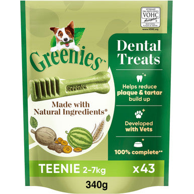 Greenies Adult Dental Dog Chews Treat - Teenie