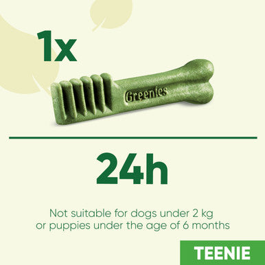 Greenies Adult Dental Dog Chews Treat - Teenie