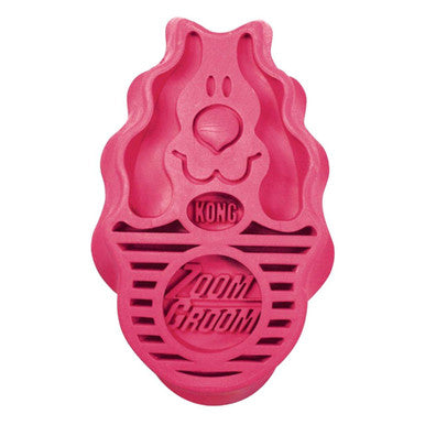 Kong Zoom Groom for Dog in Pink