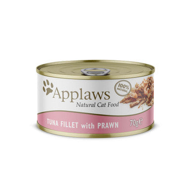 Applaws Tin Adult Wet Cat Food - Tuna with Prawn