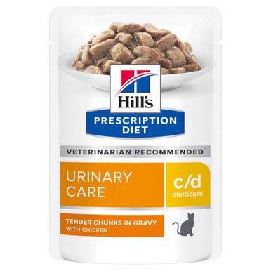 Hill's Prescription Diet c/d Multicare Urinary Care Cat Wet Food - Chicken