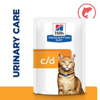 Hill's Prescription Diet c/d Multicare Urinary Care Cat Wet Food - Salmon