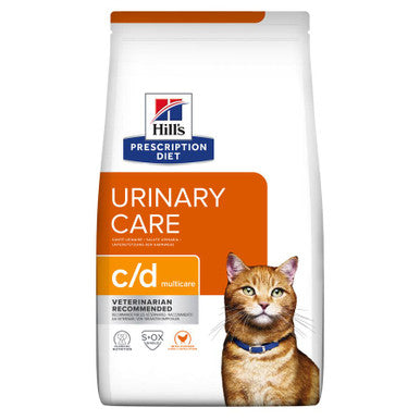 Hill's Prescription Diet c/d Multicare Urinary Care Adult/Senior Dry Cat Food with Chicken