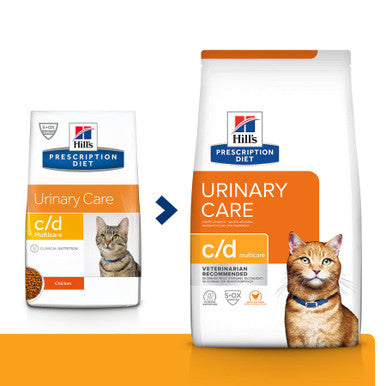 Hill's Prescription Diet c/d Multicare Urinary Care Adult/Senior Dry Cat Food with Chicken