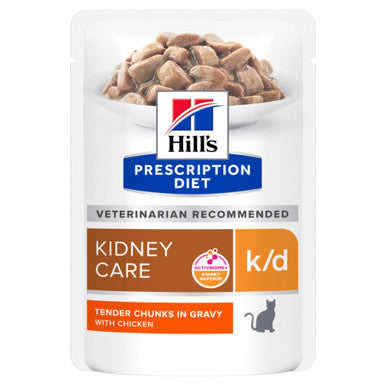 Hill's Prescription Diet k/d Kidney Care Wet Cat Food - Chicken