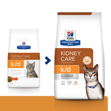 Hill's Prescription Diet k/d Kidney Care Dry Cat Food with Chicken