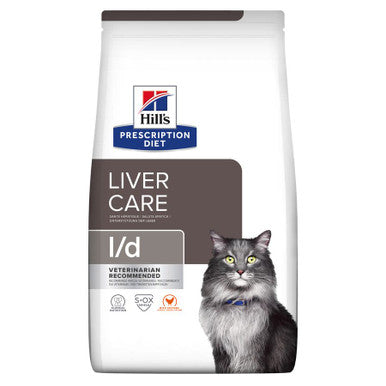 Hill's Prescription Diet l/d Liver Care Dry Cat Food with Chicken