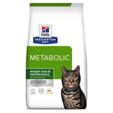 Hill's Prescription Diet Metabolic Weight Management Adult/Senior Dry Cat Food - Chicken