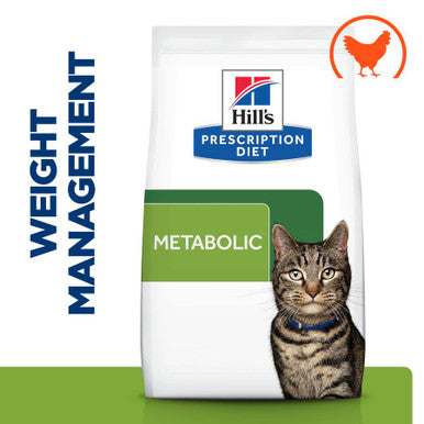 Hill's Prescription Diet Metabolic Weight Management Adult/Senior Dry Cat Food - Chicken