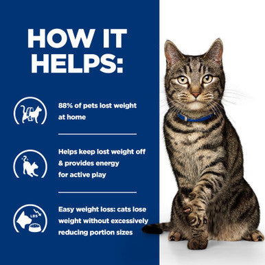 Hill's Prescription Diet Metabolic Weight Management Adult/Senior Dry Cat Food - Chicken