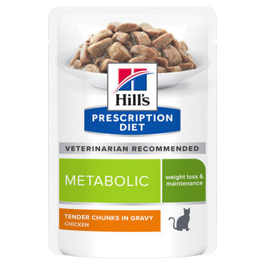 Hill's Prescription Diet Metabolic Weight Management Wet Cat Food - Chicken