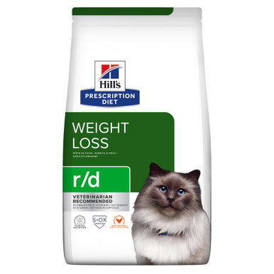 Hill's Prescription Diet r/d Weight Reduction Dry Cat Food with Chicken