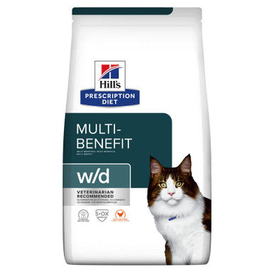 Hill's Prescription Diet Digestive/Weight Management w/d Adult Dry Cat Food - Chicken