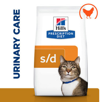 Hill's Prescription Diet s/d Urinary Care Dry Cat Food with Chicken