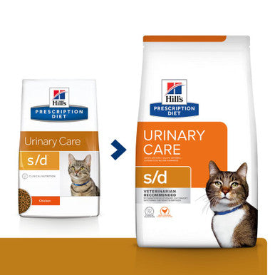 Hill's Prescription Diet s/d Urinary Care Dry Cat Food with Chicken