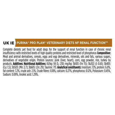 Purina Pro Plan Veterinary Diets Renal Function Wet Dog Food