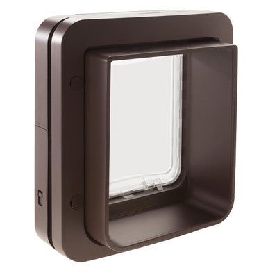 Sureflap Microchip Cat Pet Door in Brown