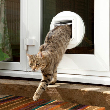 Sureflap Mounting Adaptor Cat Pet Door Brown