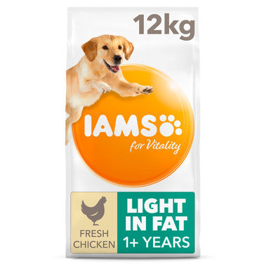 Iams for Vitality Adult Light in Fat Dry Dog Food - Chicken