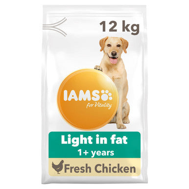 Iams for Vitality Adult Light in Fat Dry Dog Food - Chicken