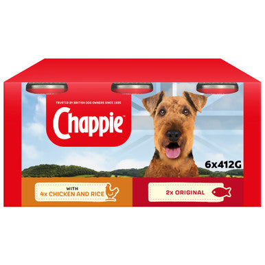 Chappie Adult Wet Dog Food Tins - Favourites Multipack