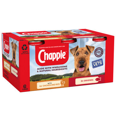 Chappie Adult Wet Dog Food Tins - Favourites Multipack