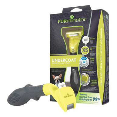 Furminator Deshedding Tool Short Hair Dog Xsmall