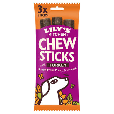 Lily's Kitchen Chew Sticks with Turkey Dog Treats