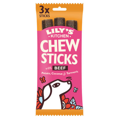 Lily's Kitchen Chew Sticks with Beef Dog Treats