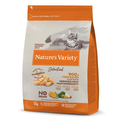 Nature's Variety Selected Sterilized Adult Dry Cat Food - Free Range Chicken