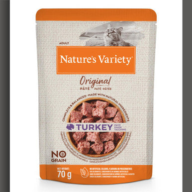 Nature's Variety Original Adult Wet Cat Food Pouches - Multipack