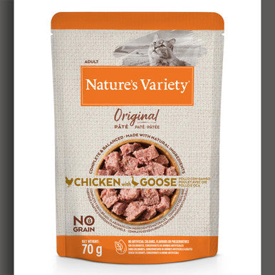 Nature's Variety Original Adult Wet Cat Food Pouches - Multipack