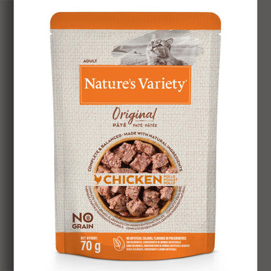 Nature's Variety Original Adult Wet Cat Food Pouches - Multipack