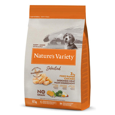 Nature's Variety Selected Junior/Puppies Dry Dog Food - Free Range Chicken