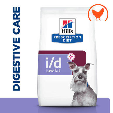 Hill's Prescription Diet i/d Digestive Care Low Fat Adult/ Senior Dry Dog Food with Chicken