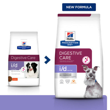 Hill's Prescription Diet i/d Digestive Care Low Fat Adult/ Senior Dry Dog Food with Chicken