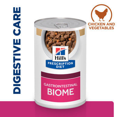 Hill's Prescription Diet Gastrointestinal Biome Digestive Care Adult/Senior Wet Dog Food - Chicken & Vegetables