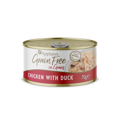 Applaws Grain-free Wet Cat Food Chicken with Duck in Gravy