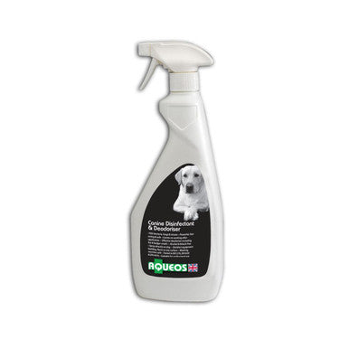 Aqueos Canine Disinfect Deodoriser Spray Fragranced